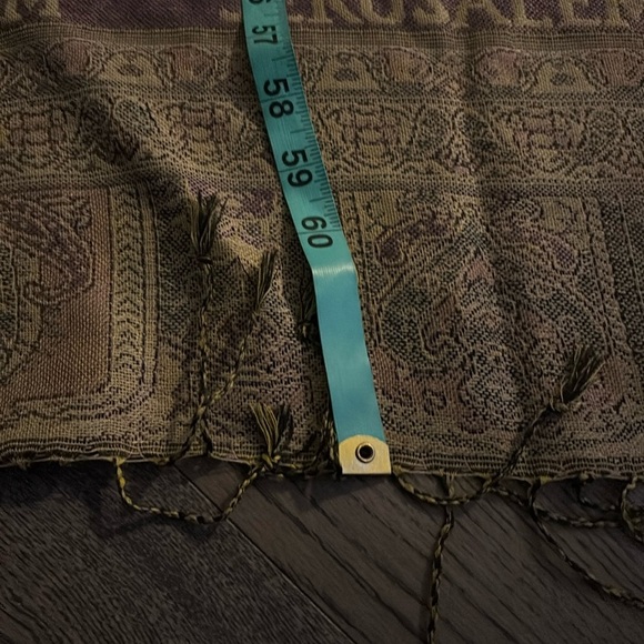 Jerusalem Cashmere pashmina scarf new - Picture 9 of 11